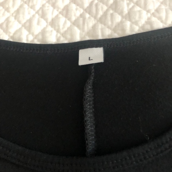 LONG BLACK JERSEY KNIT DRESS🖤 - Picture 5 of 5